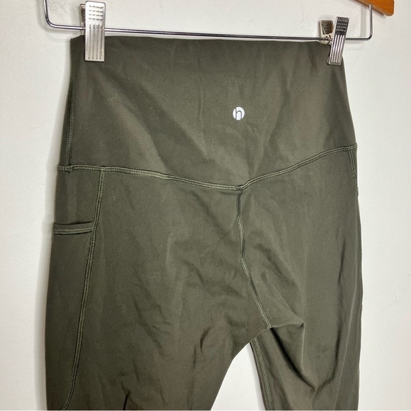 Heynuts dark olive green leggings with pockets size small (4-6) - Picture 4 of 5